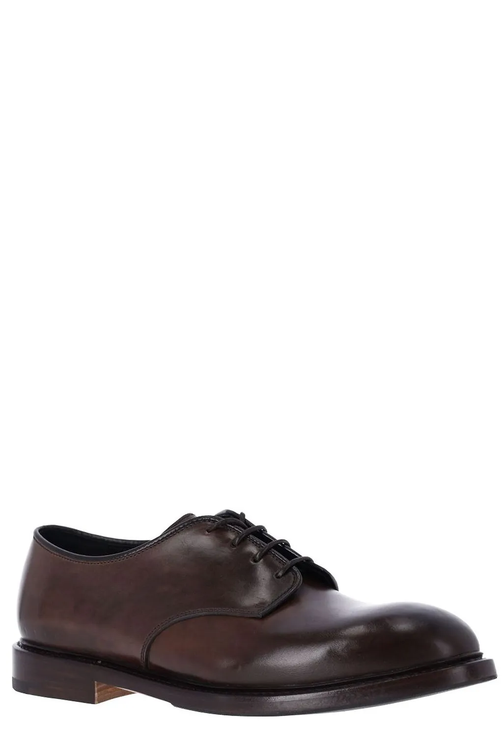 Premiata Plain Toe Derby Shoes