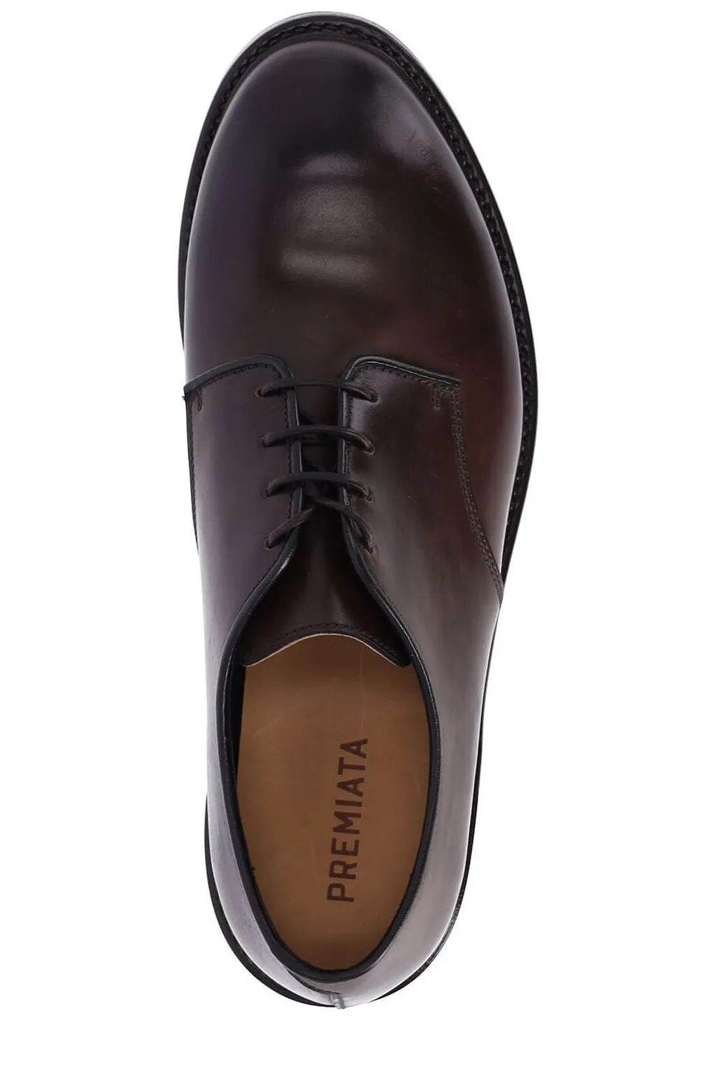 Premiata Plain Toe Derby Shoes