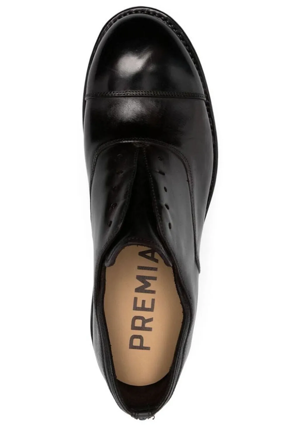 Premiata Polished King Brass Derby Shoes