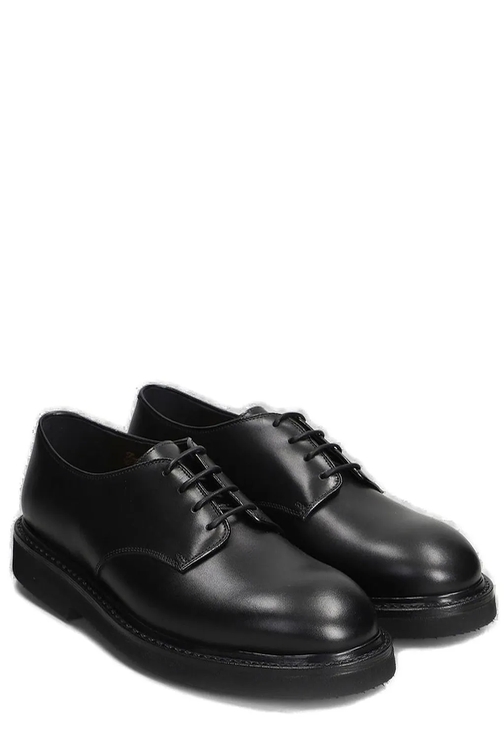 Premiata Round Toe Lace-Up Shoes