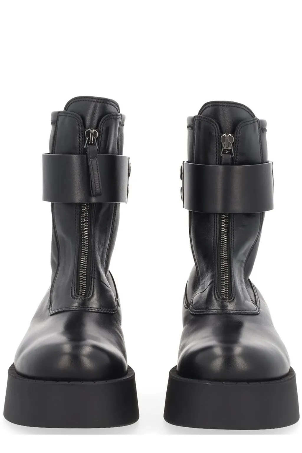 Premiata Zip-Detailed Platform Ankle Boots
