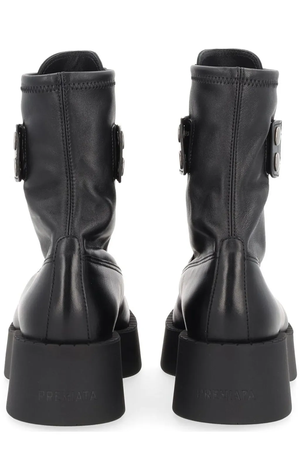 Premiata Zip-Detailed Platform Ankle Boots