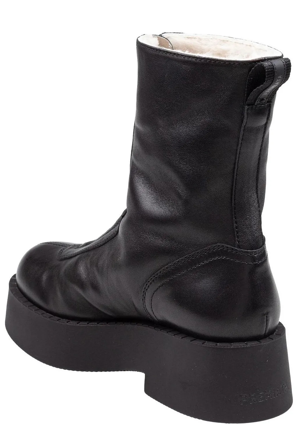 Premiata Zip-Detailed Platform Ankle Boots