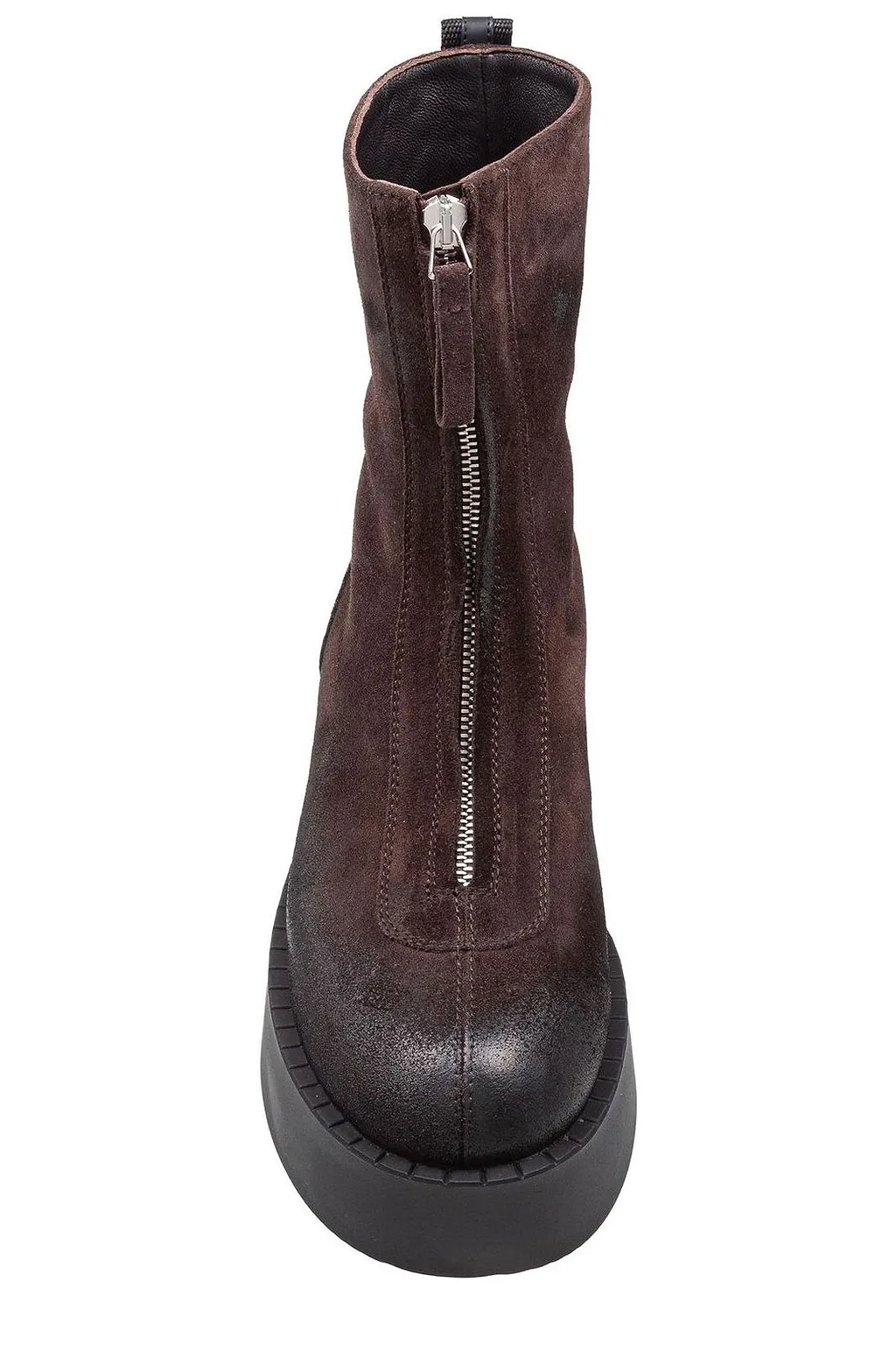 Premiata Zip-Detailed Platfrom Ankle Boots