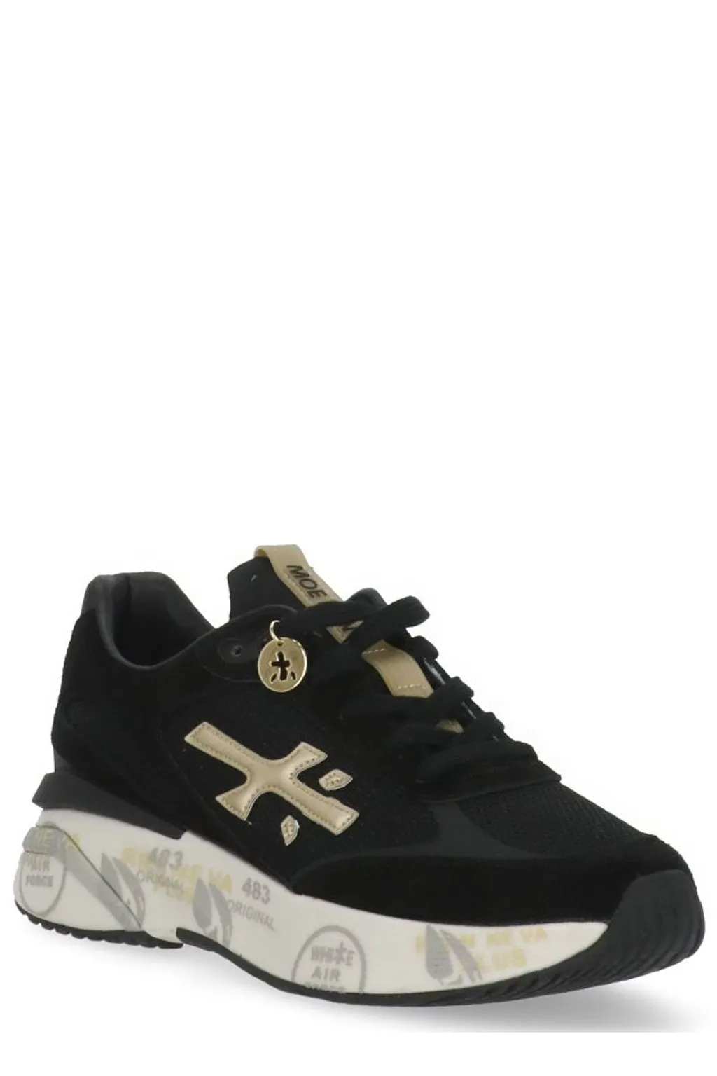 Prmt Moe Run Logo Low Top Sneakers