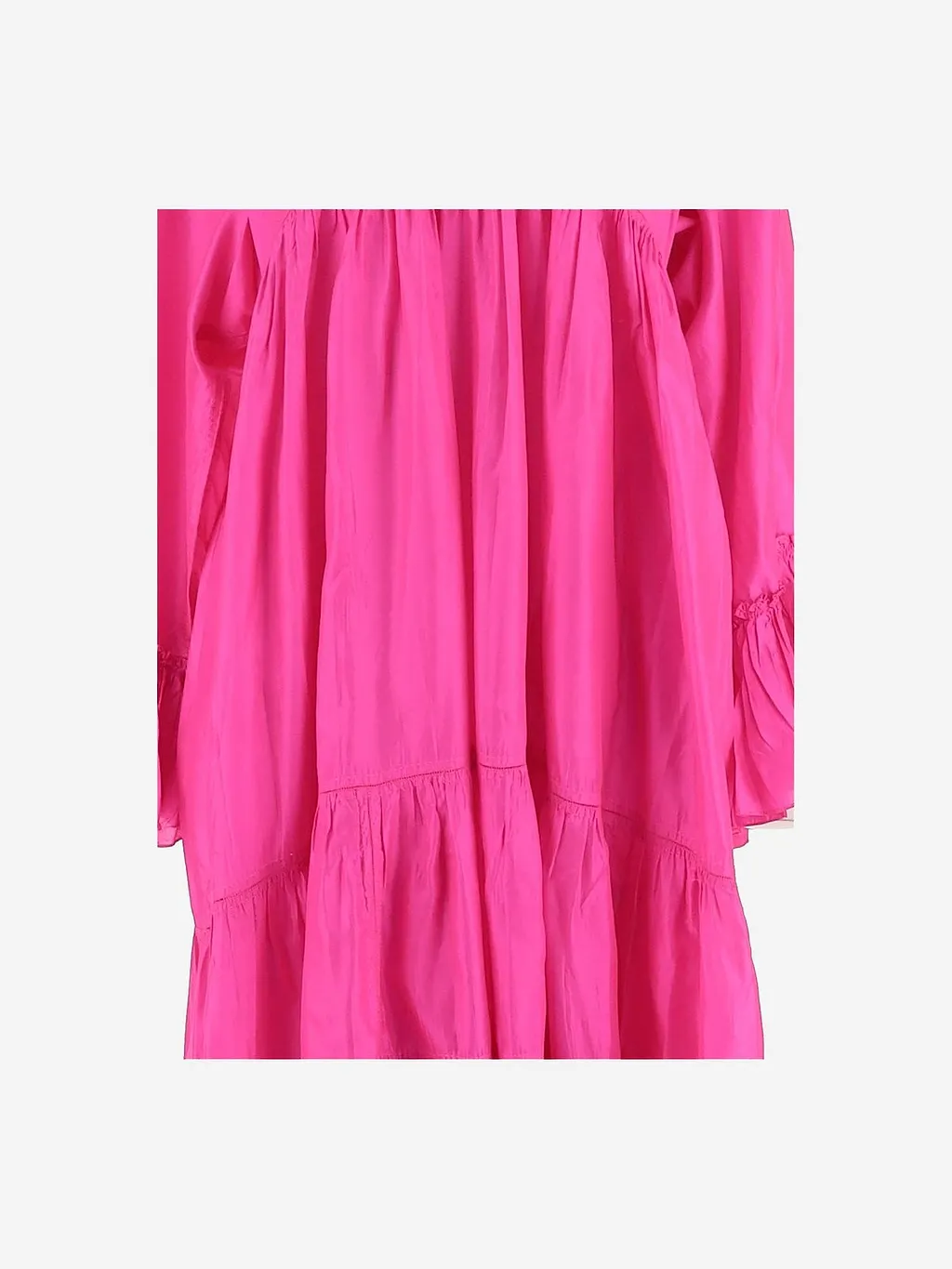 PÉRo Tiered Ruffled Maxi Dress