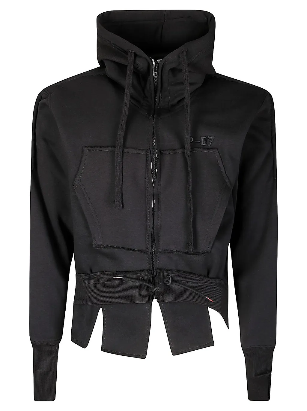 Prototypes Drawstring Hooded Jacket