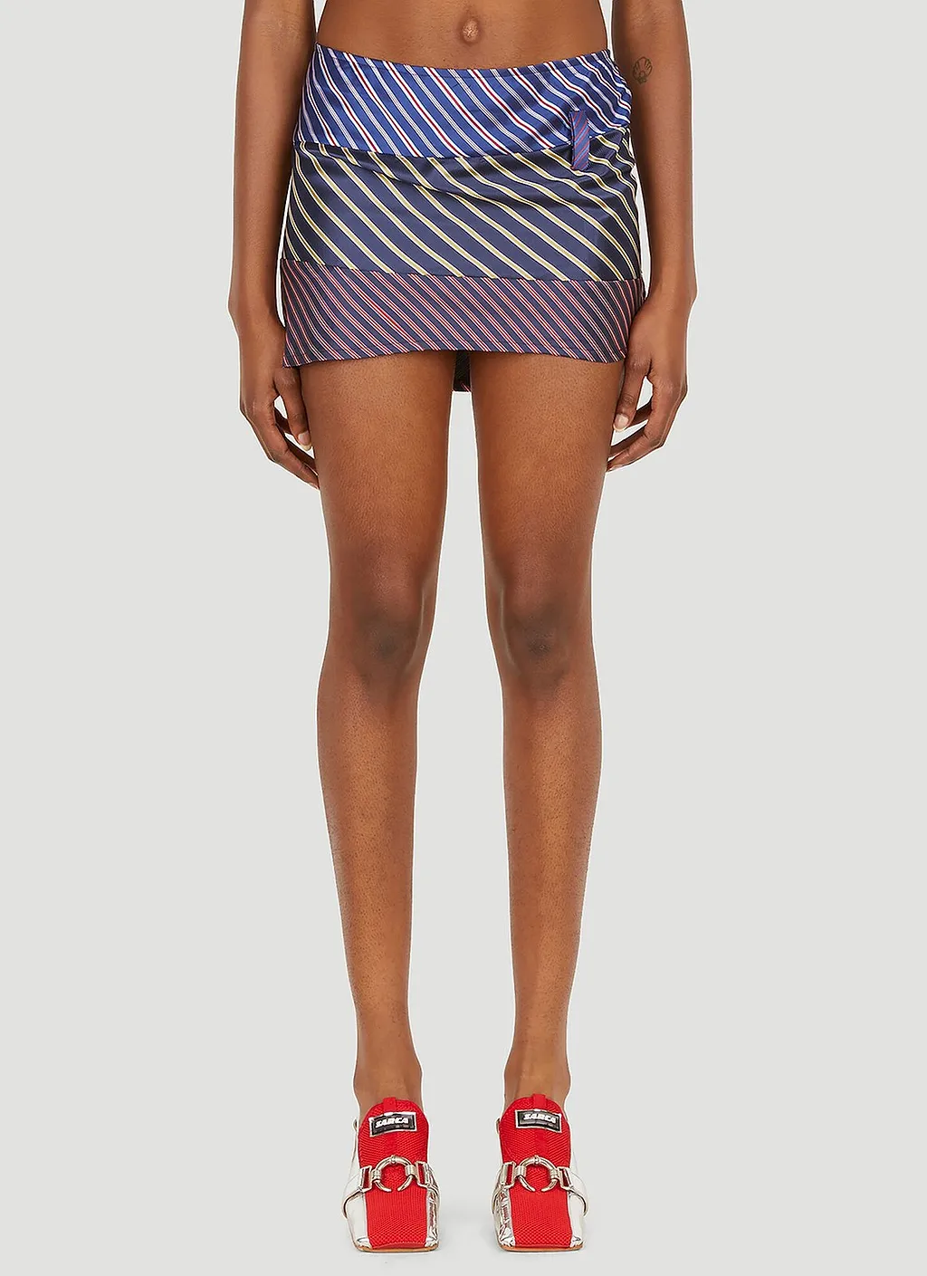 Prototypes Knotted Mini Skirt