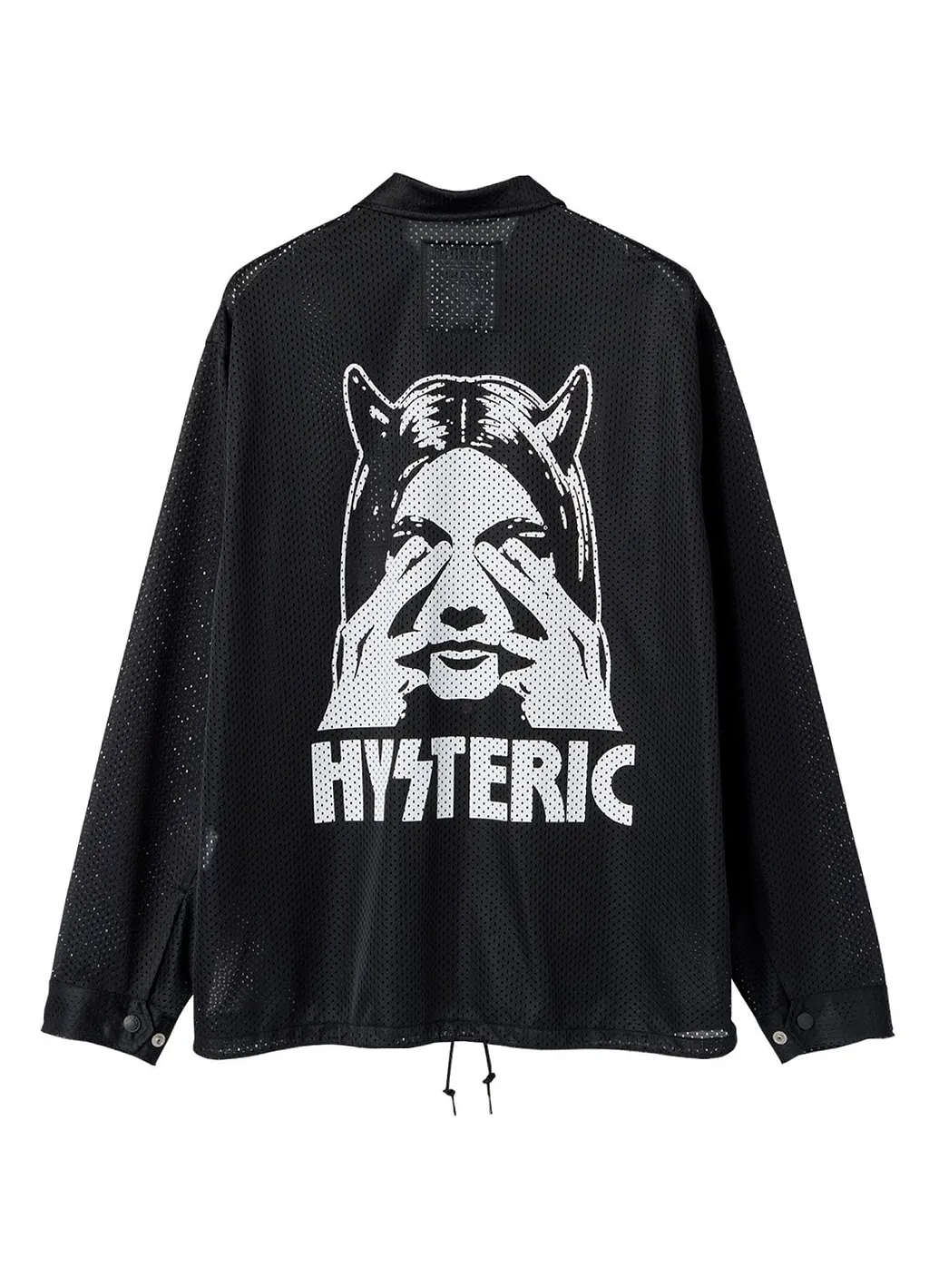 See No Evil Mesh Coach Jacket