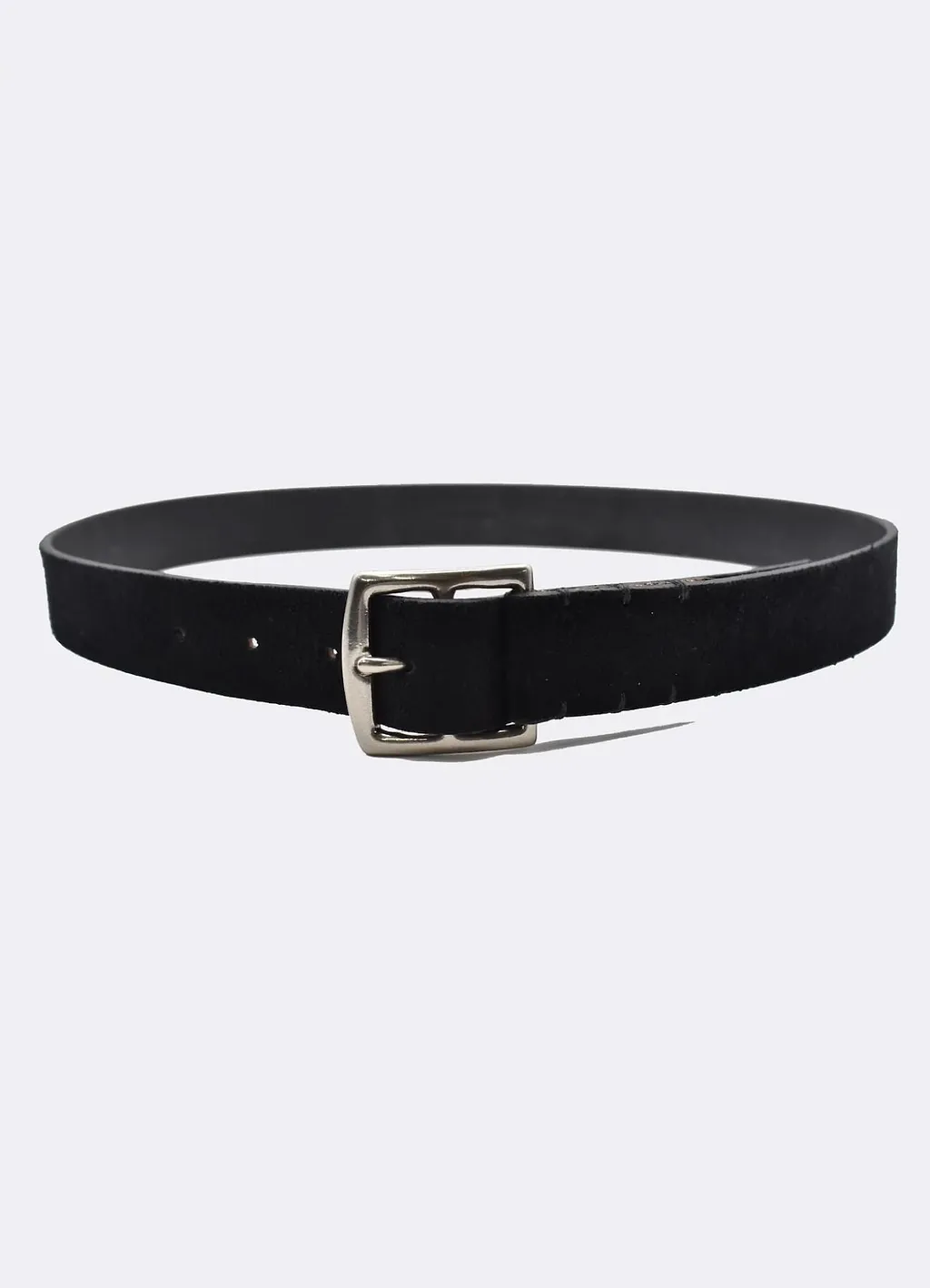 Thick Velour Blade-Tip Studs Belt
