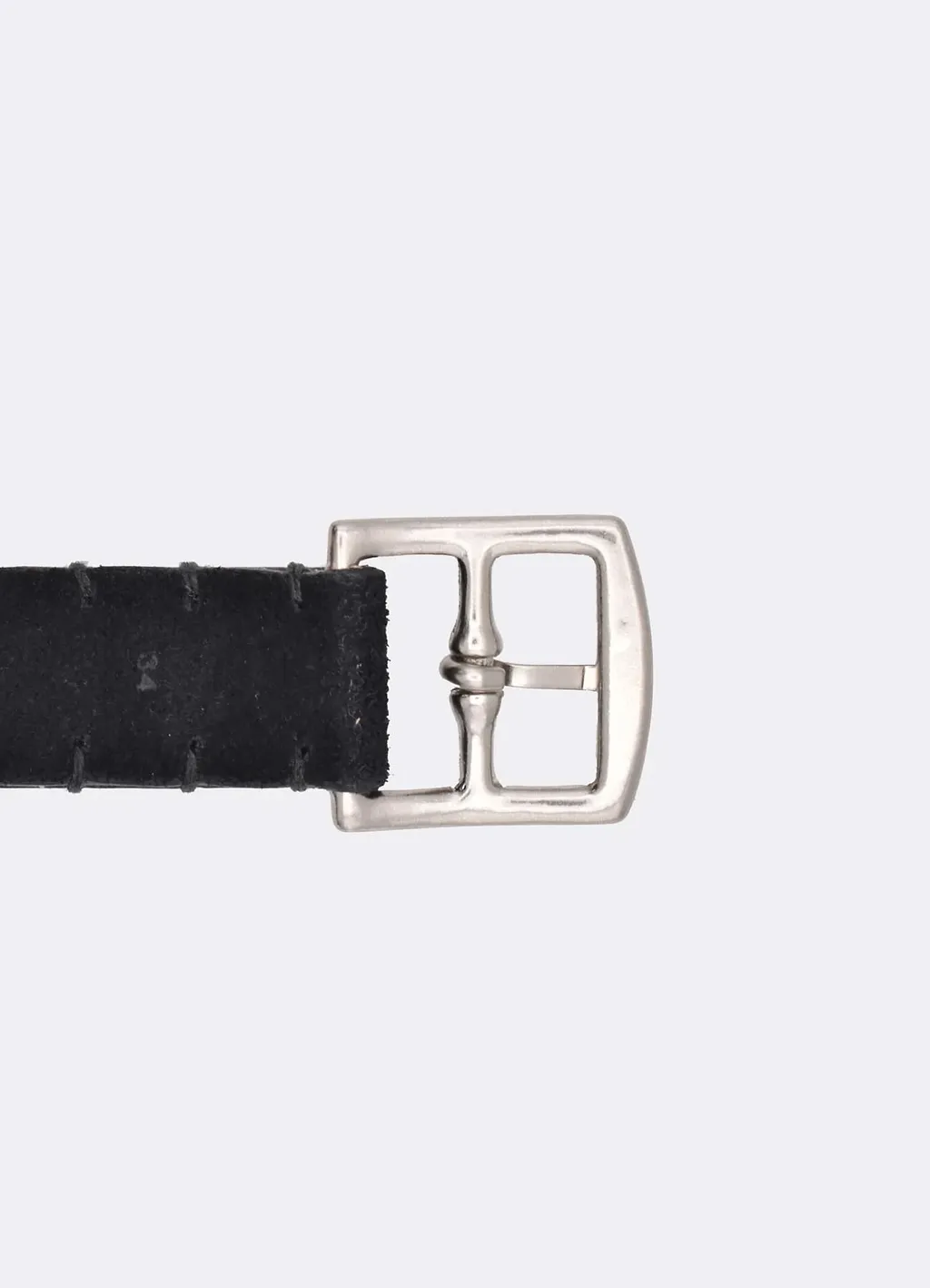 Thick Velour Blade-Tip Studs Belt