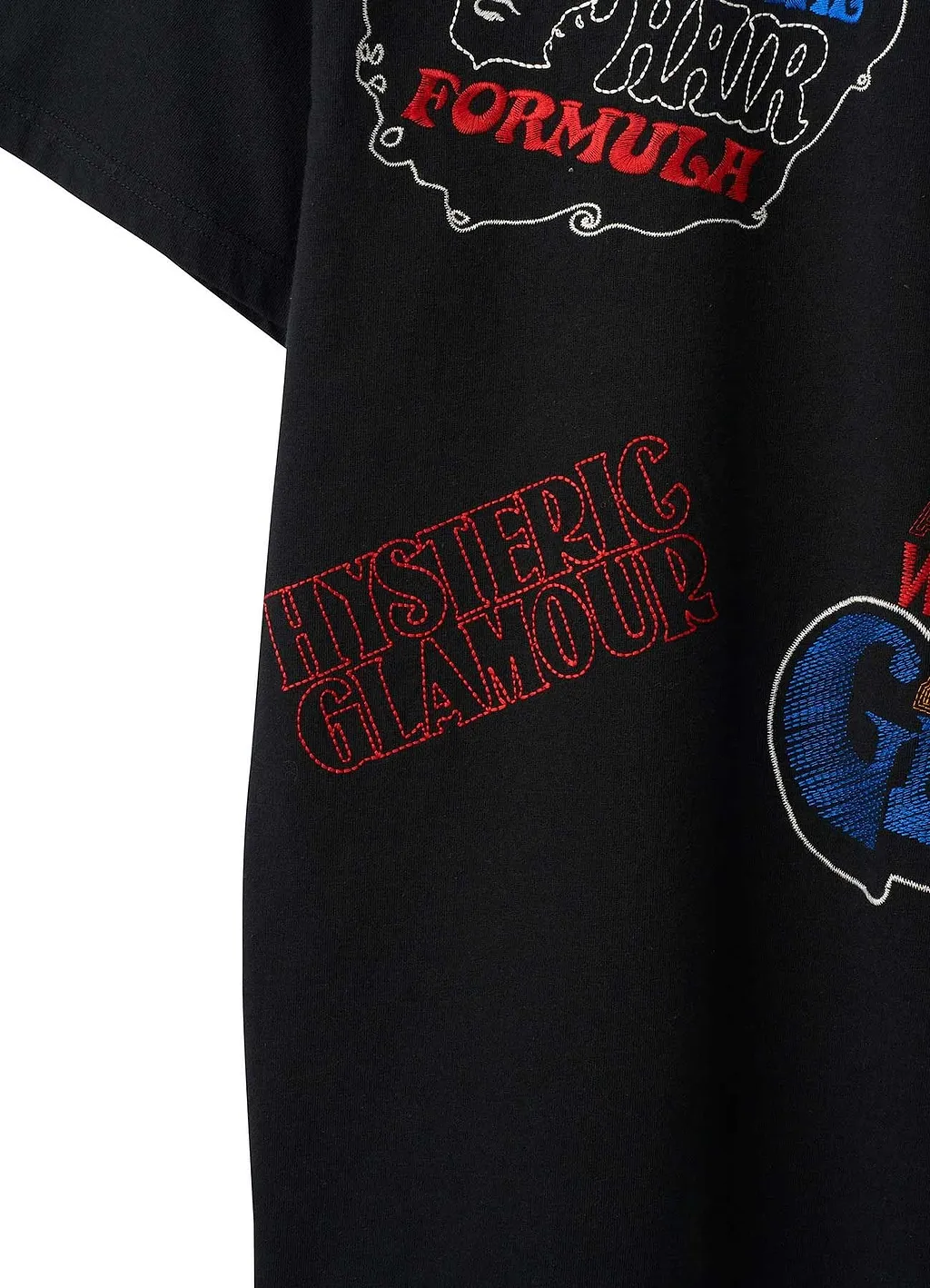 Hysteric Scratch Embroidered T-Shirt