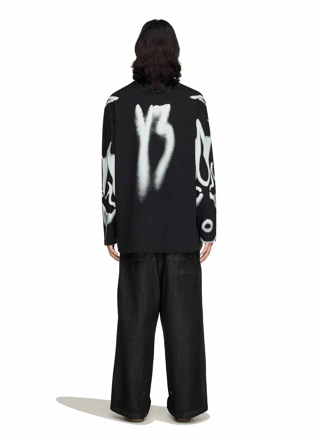 Y-3 Chito Graphic Long Sleeve Tee