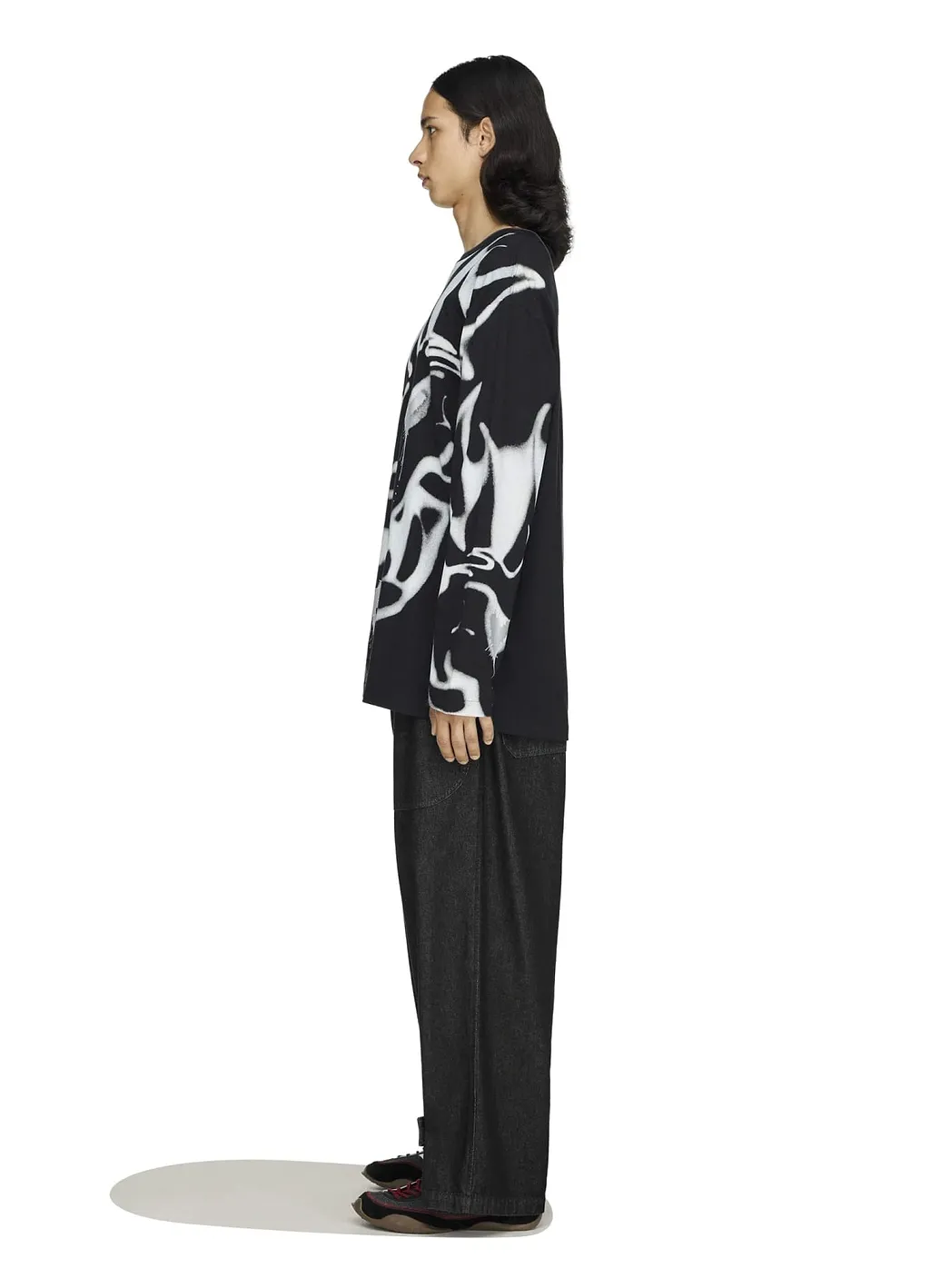 Y-3 Chito Graphic Long Sleeve Tee