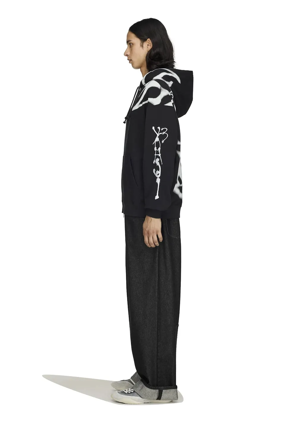 Y-3 Chito Graphic French Terry Zip Hoodie