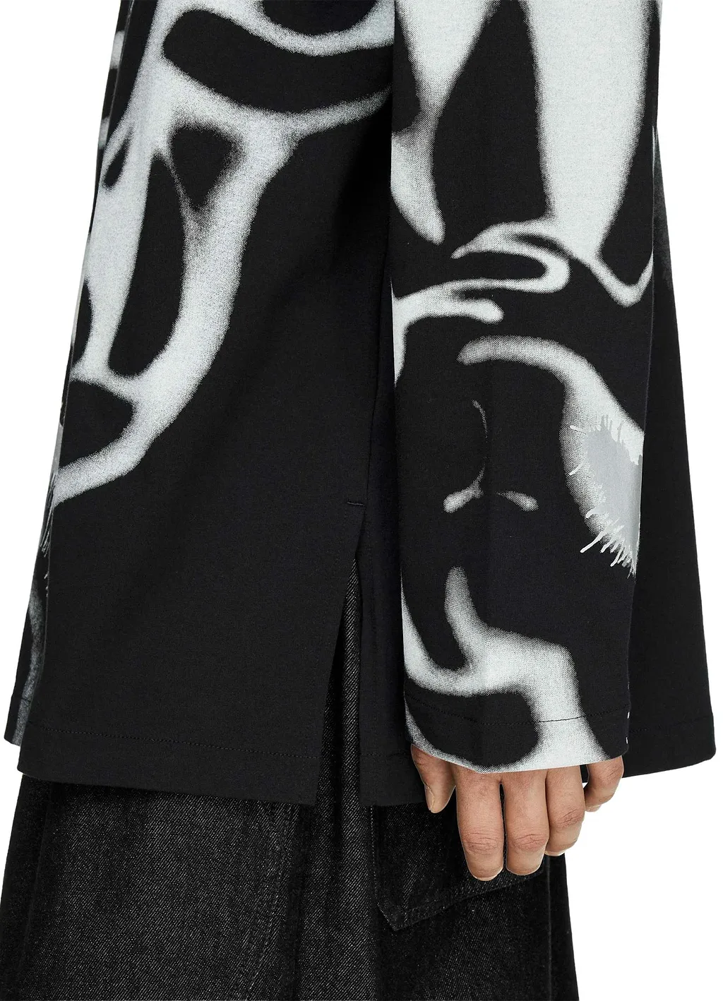 Y-3 Chito Graphic Long Sleeve Tee