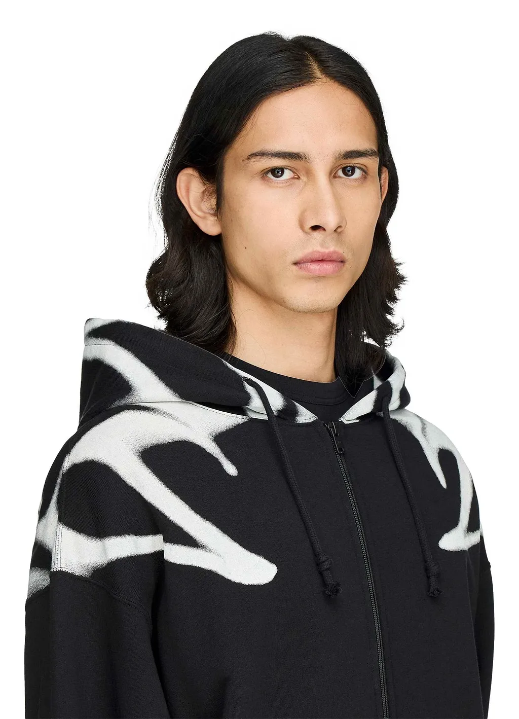 Y-3 Chito Graphic French Terry Zip Hoodie
