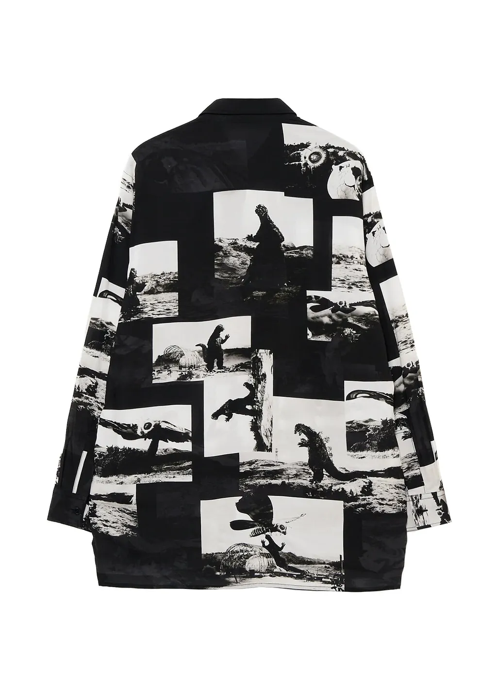 Wildside × Izumonster All-Over Print Long Sleeve Rayon Shirt