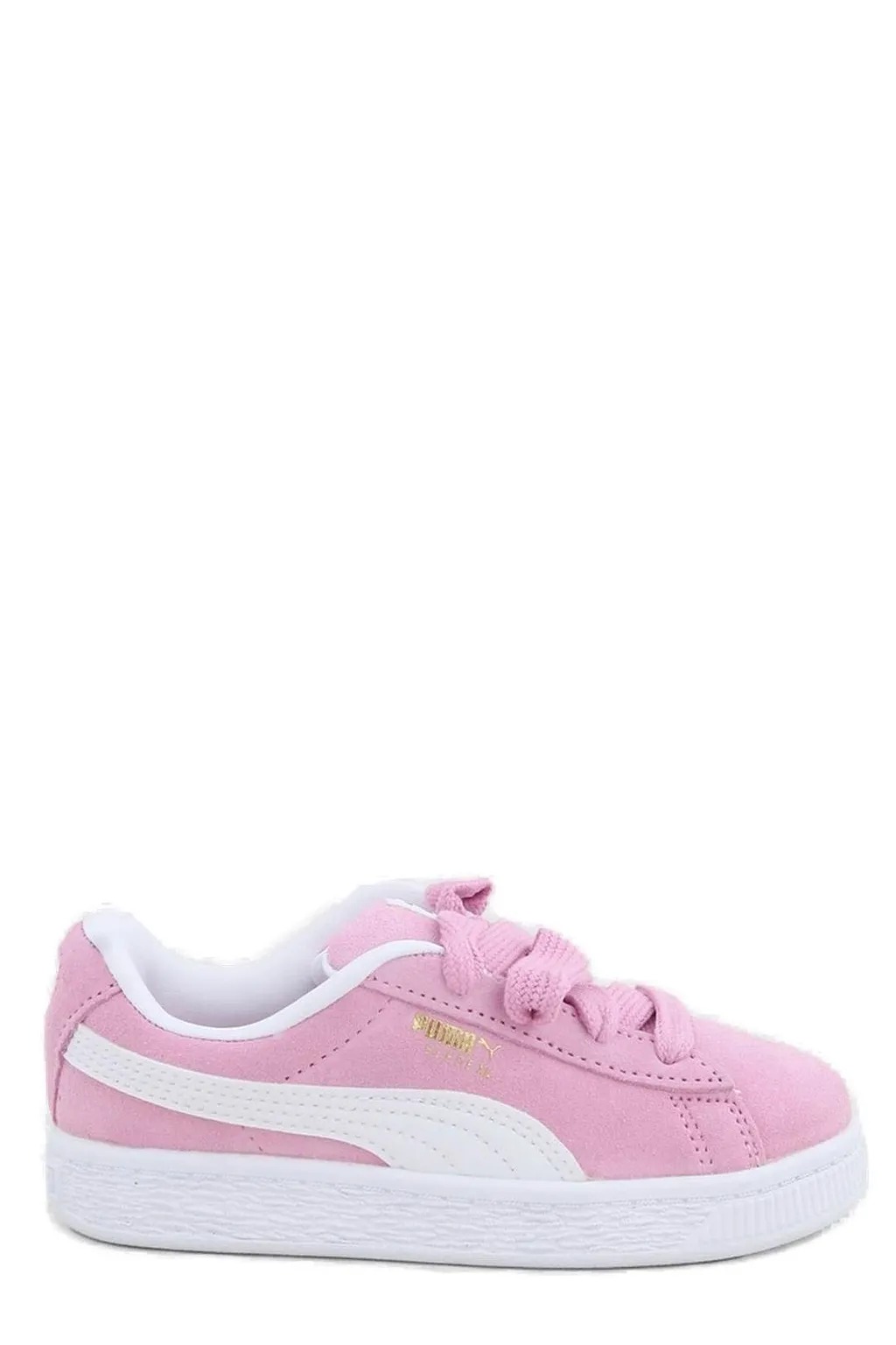 Puma Kids Logo Printed Lace-Up Sneakers