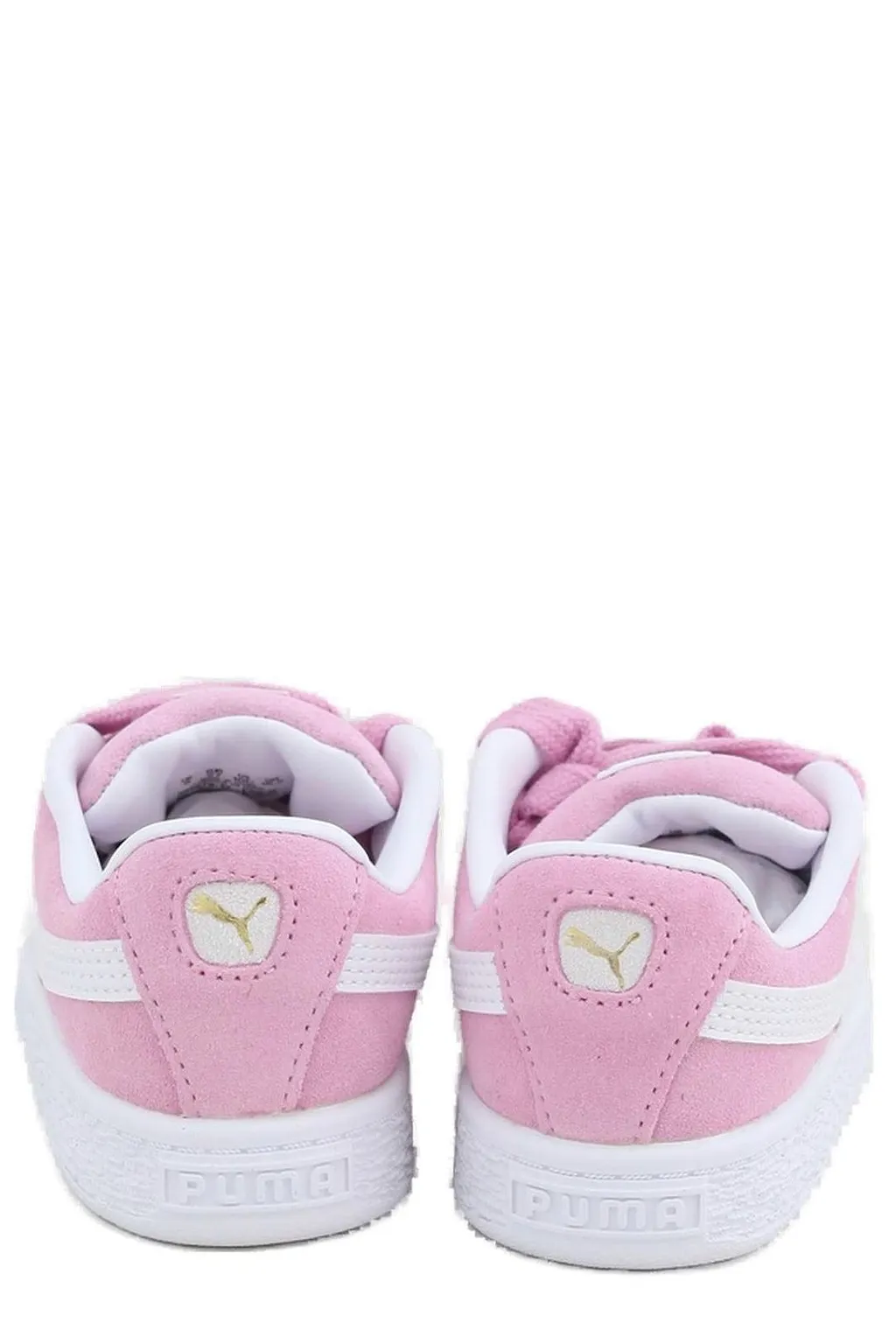 Puma Kids Logo Printed Lace-Up Sneakers