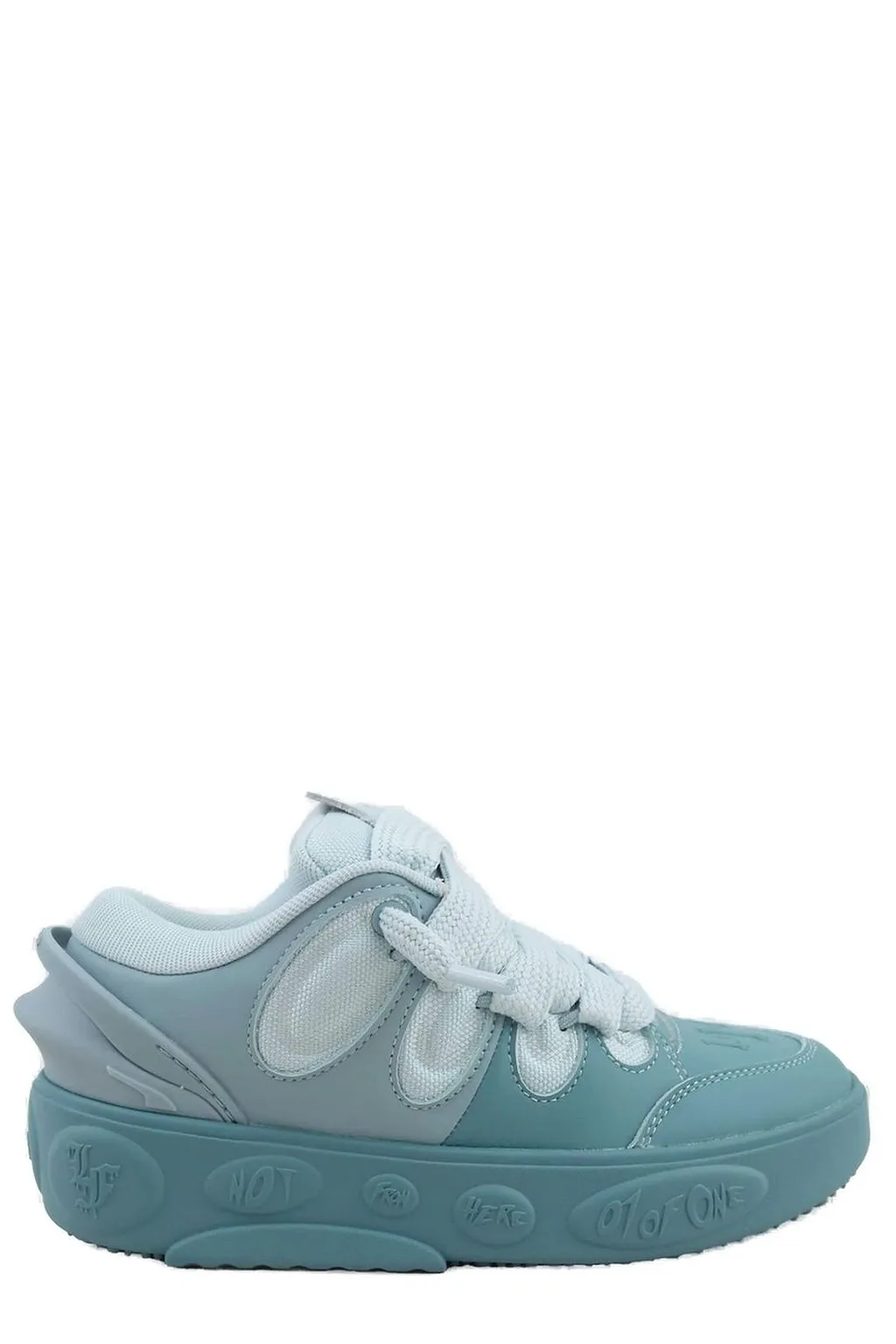 Puma Kids Round Toe Lace-Up Sneakers