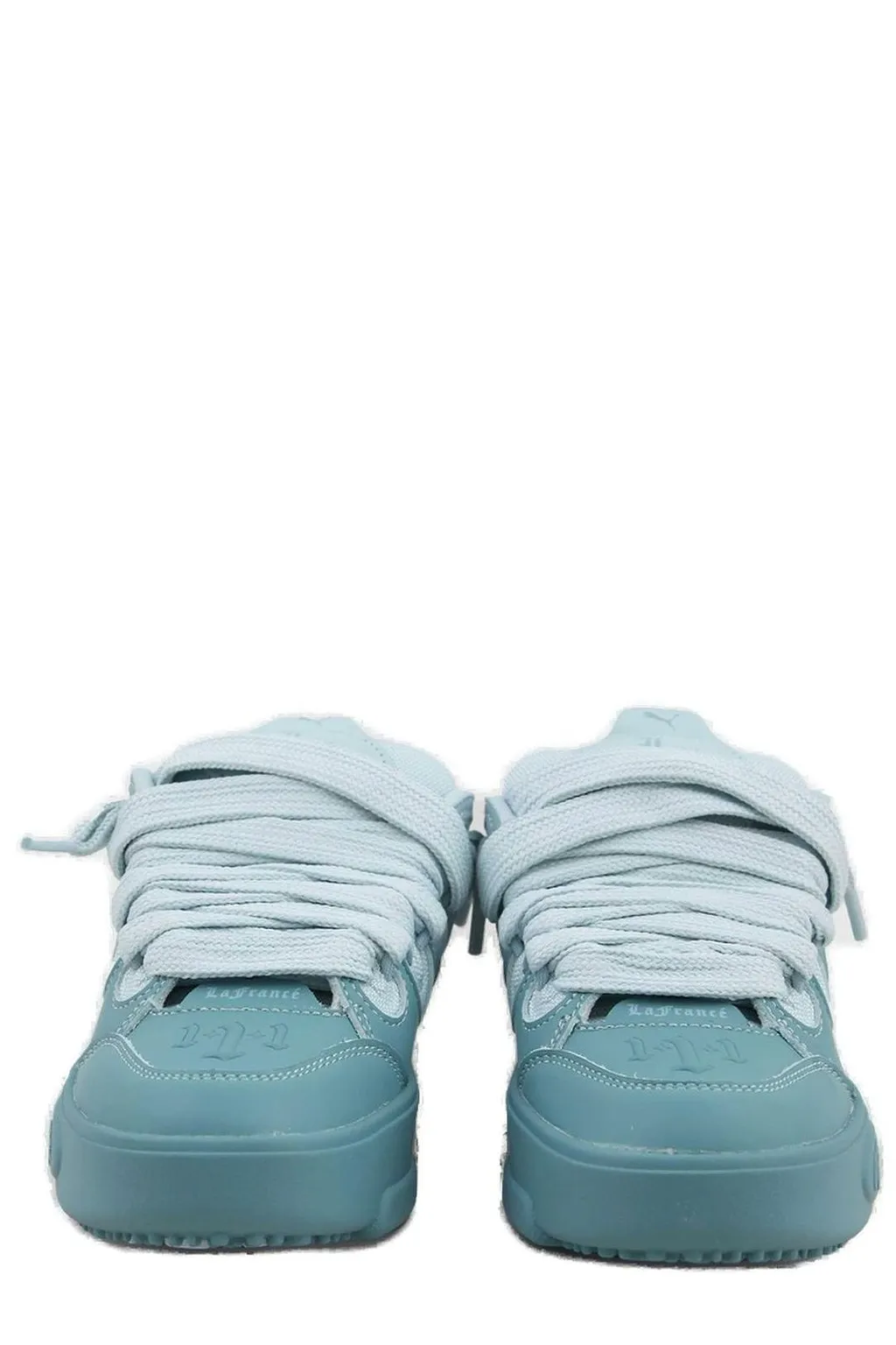Puma Kids Round Toe Lace-Up Sneakers