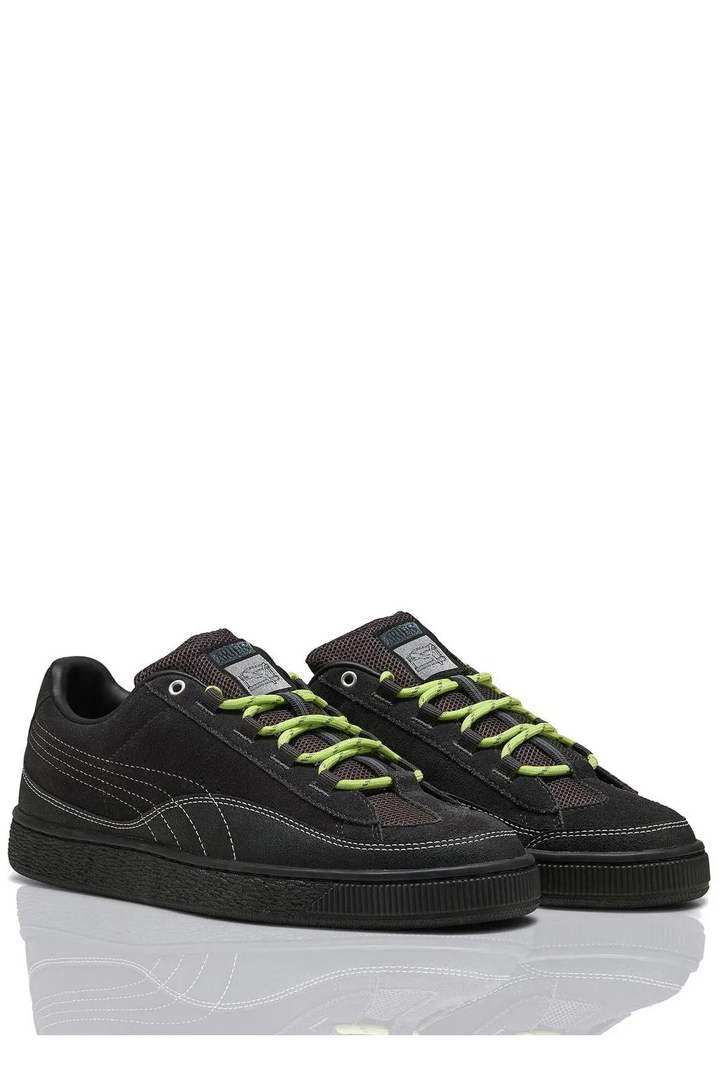 Puma X Aries Logo Patch Low Top Sneakers