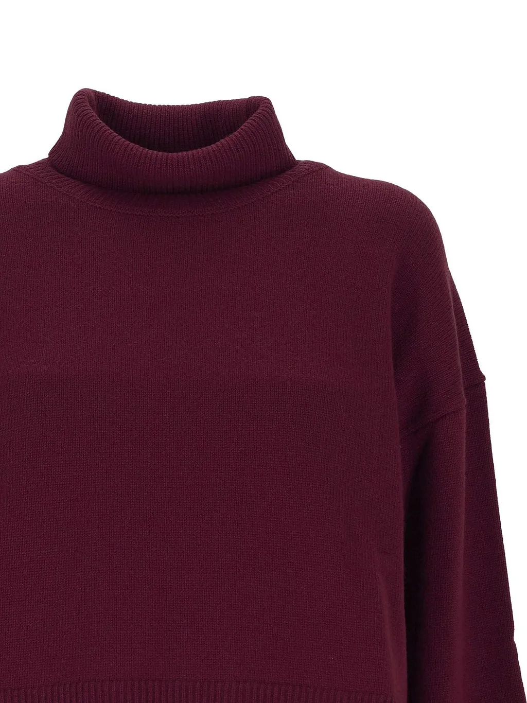 Purotatto Boxy Turtleneck Knitted Sweater