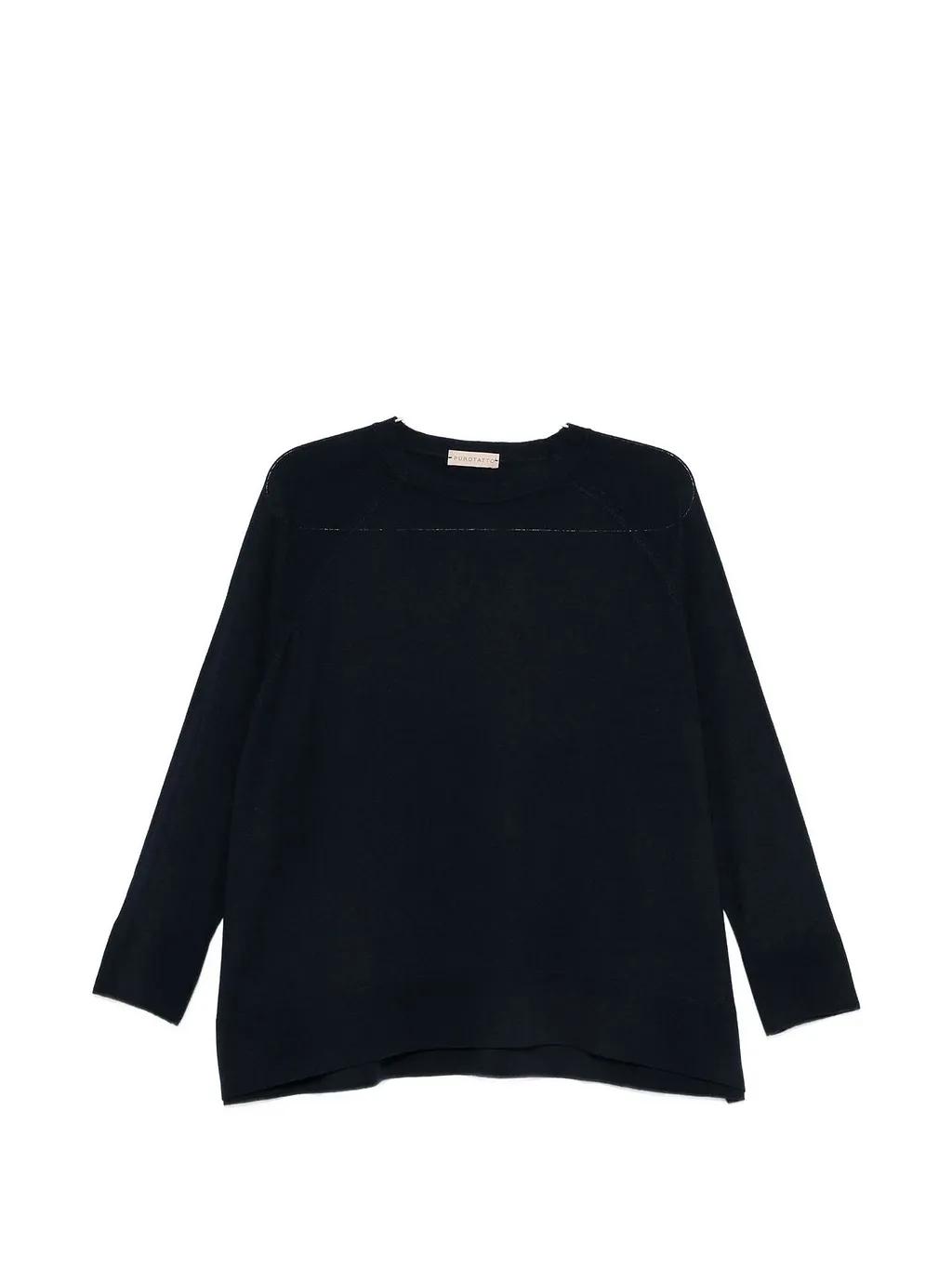 Purotatto Crew-Neck Knit Sweater