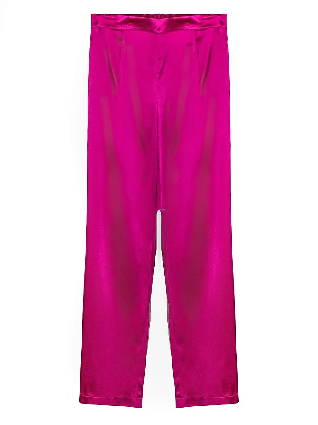 Purotatto Satin Wide-Leg Pants