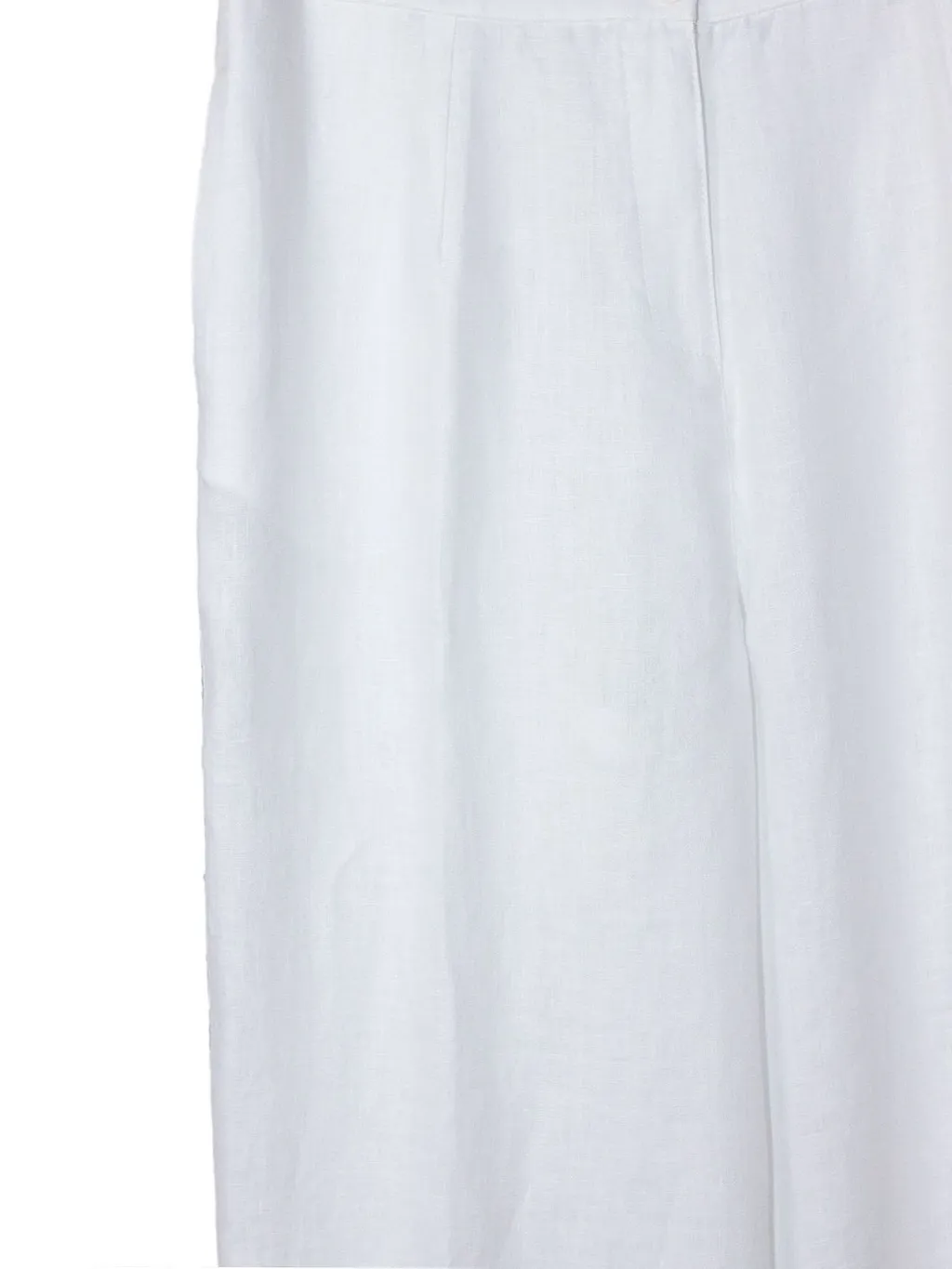 Purotatto Wide-Leg Pleated Linen Pants