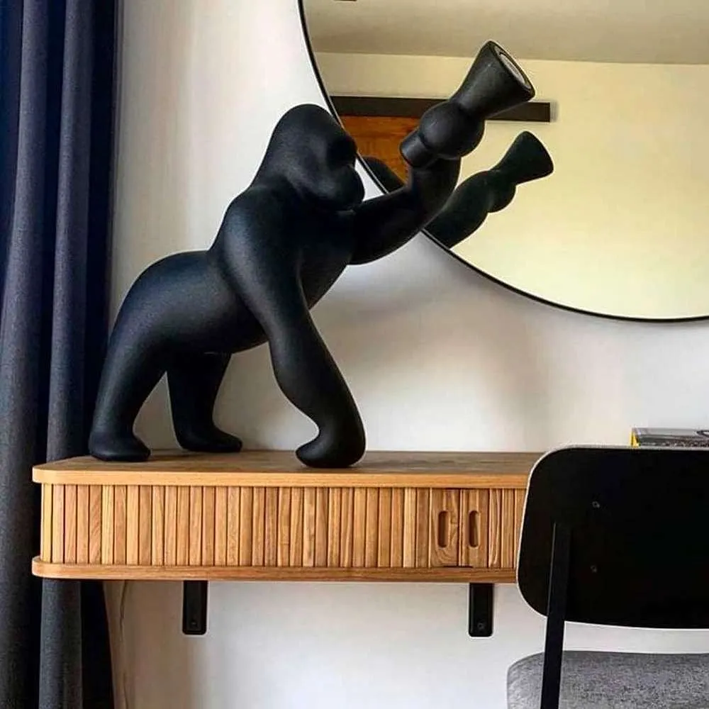 Qeeboo Kong Gorilla Shape Lamp