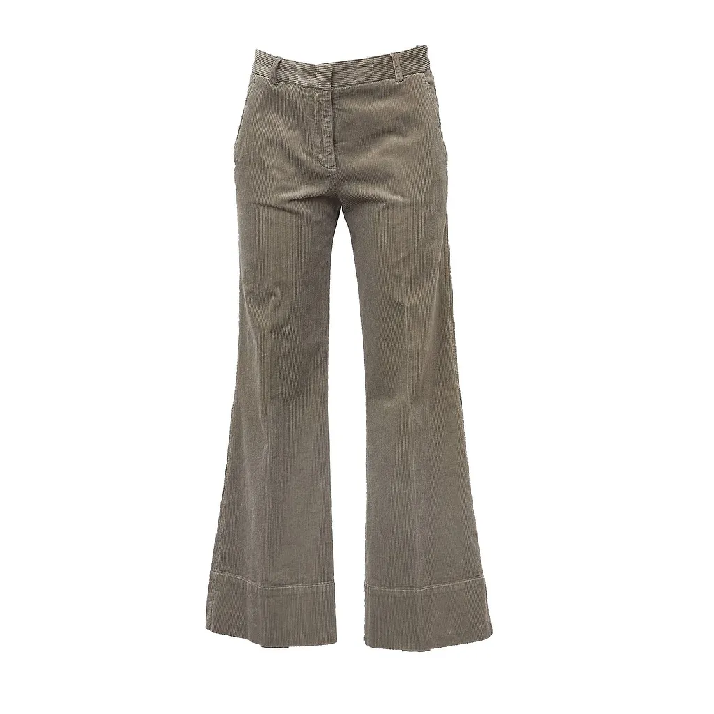 Ql2 Melody D Corduroy Straight-Leg Pants