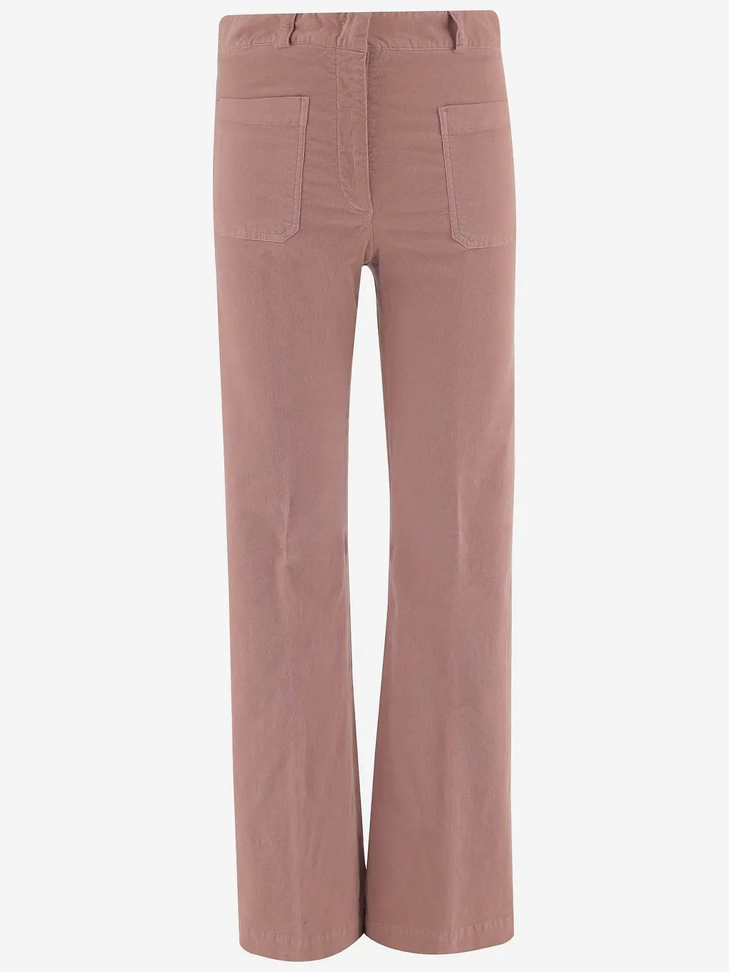 Ql2 Nina Flared Velvet Pants