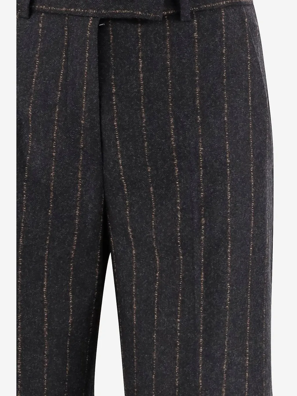 Ql2 Teodora Striped Wool Pants