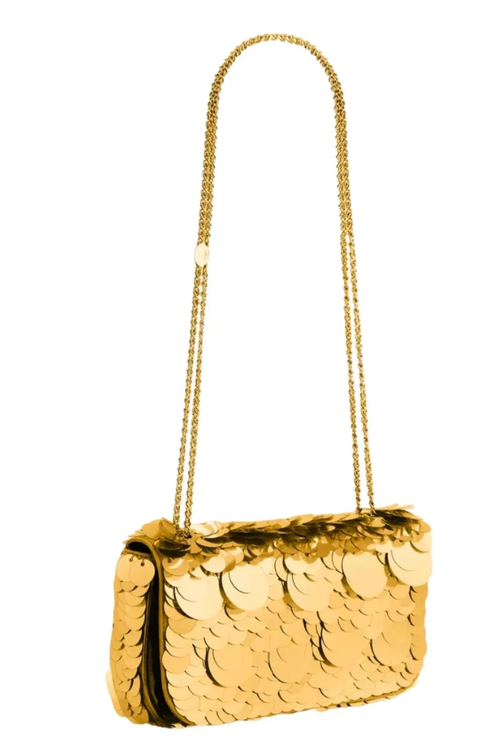Rabanne Sparkle Mini Sequin Shoulder Bag