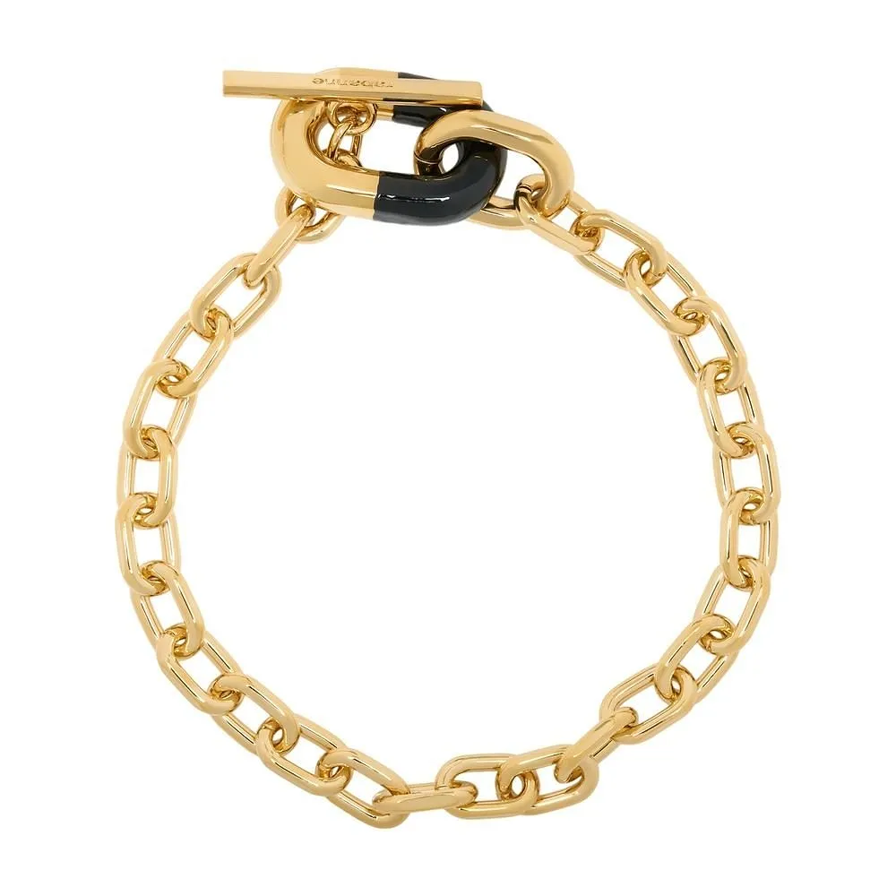 Rabanne Two-Toned Chain Bracelet