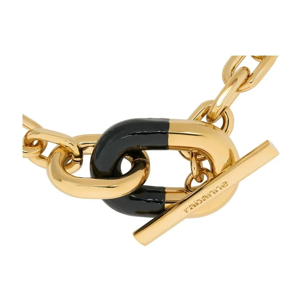 Rabanne Two-Toned Chain Bracelet
