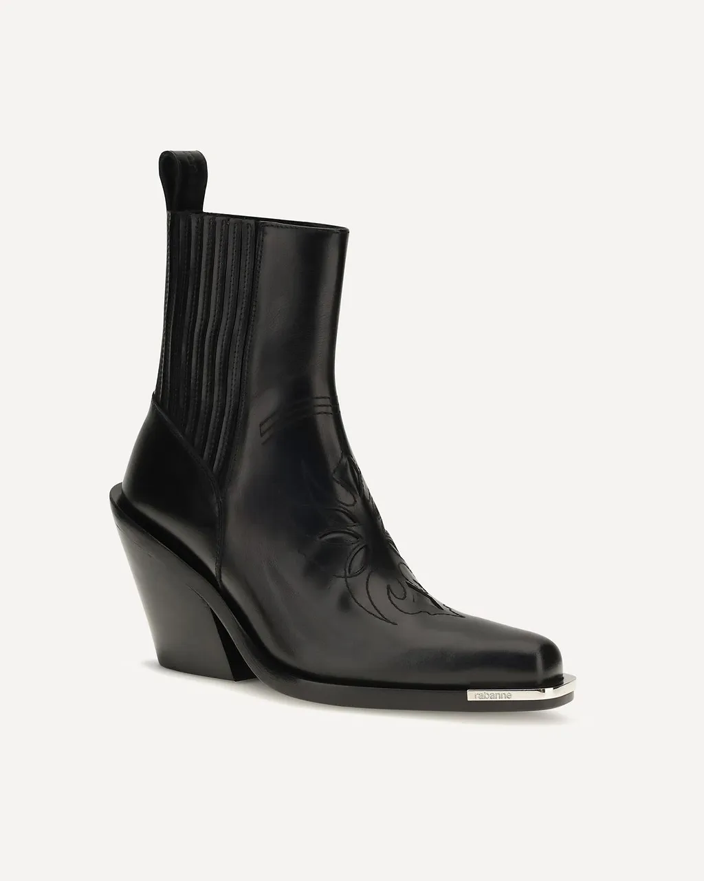 Rabanne Western Ankle Boots