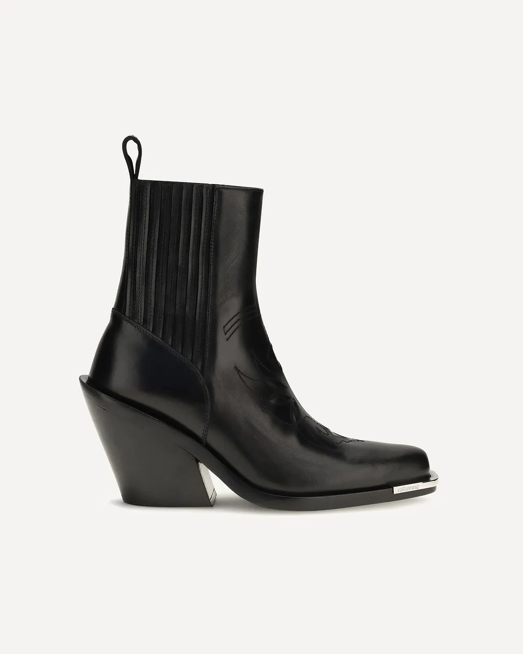 Rabanne Western Ankle Boots