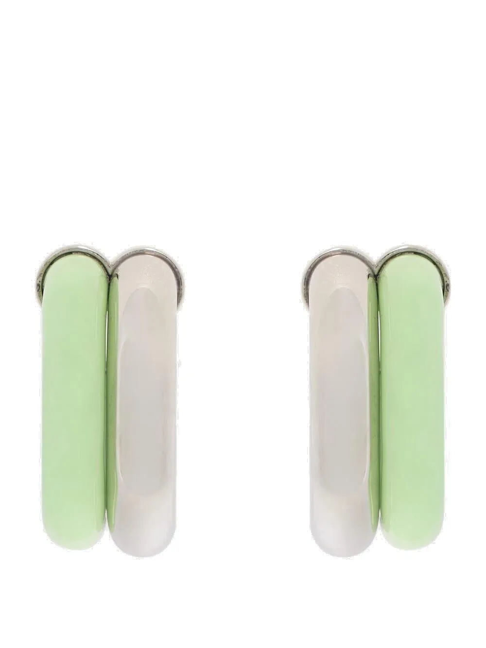 Rabanne Xl Link Two Toned Earrings