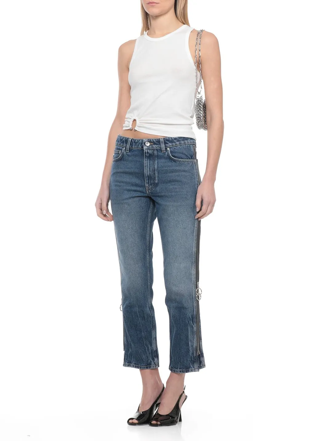 Rabanne Cropped Jeans