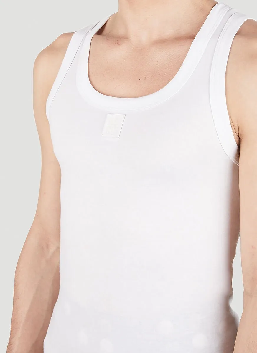 Raf Simons Logo Patch Tank Top