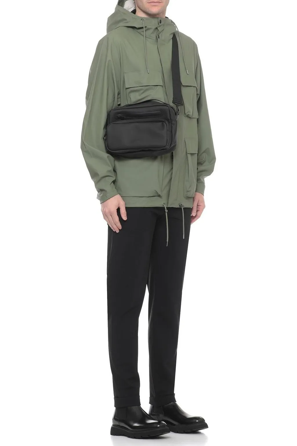 Rains Pocket Hooded Jacket
