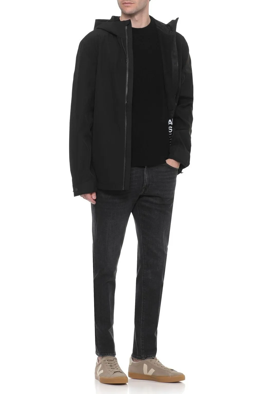 Rains Suva Zipped Hooded Waterproof Jacket