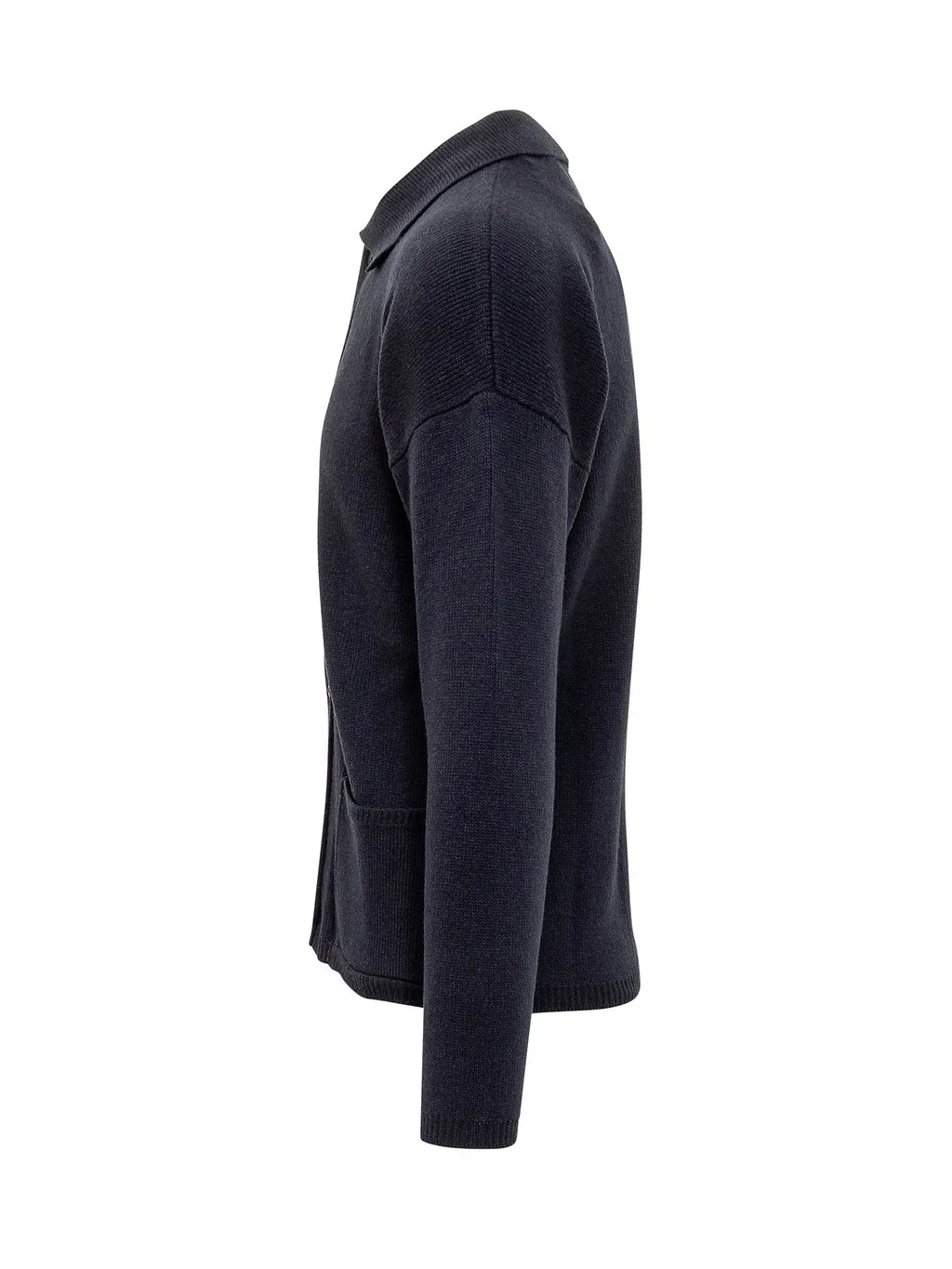 Rakki Buttoned Collar Cardigan