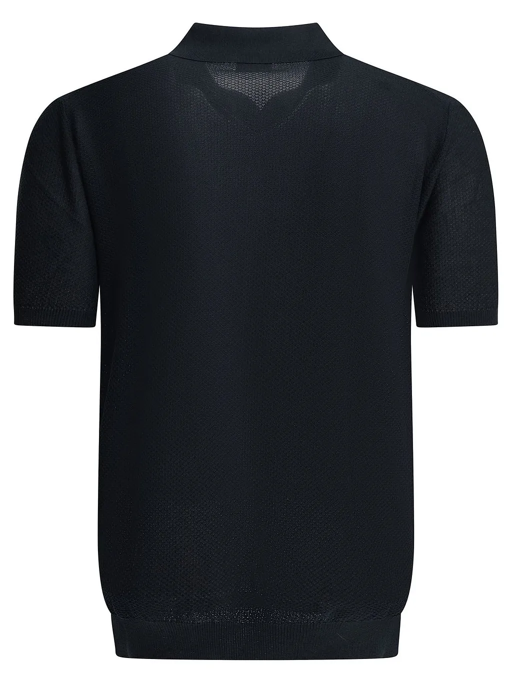 Rakki Marlon Brando Textured V-Neck Polo Shirt