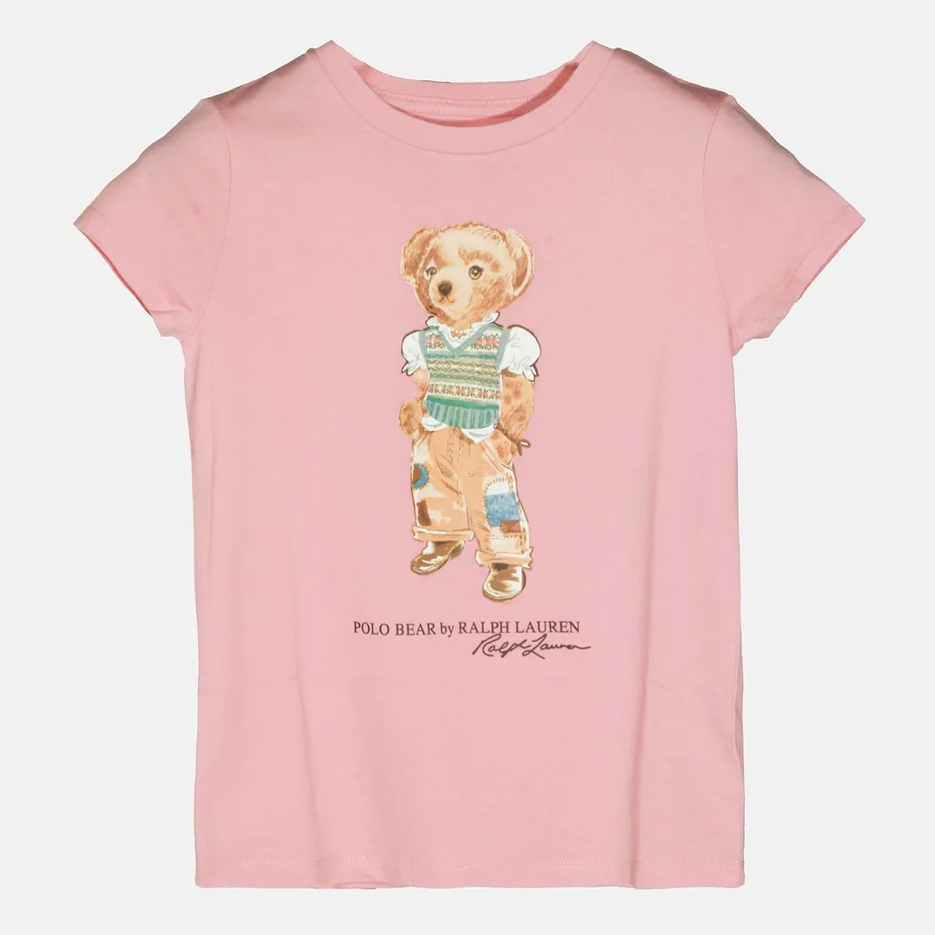 Ralph Lauren Kids Polo Bear Print T-Shirt