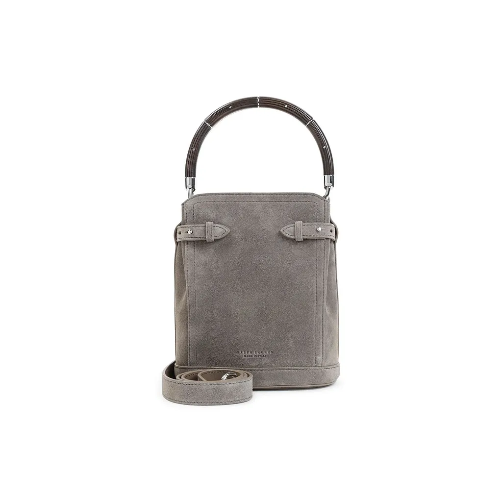 Ralph Lauren Top Handle Bucket Bag