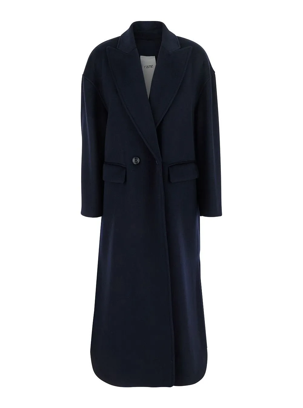 Rame Double-Breasted Peak Lapel Coat